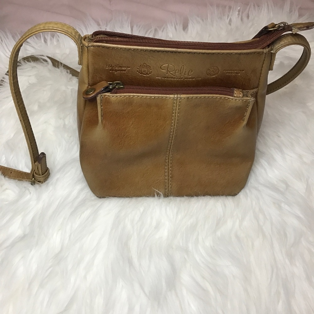 Relic Tan Satchel
